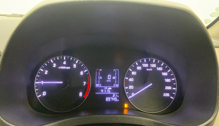 2016 Hyundai Creta SX PLUS 1.6 PETROL, Petrol, Manual, 89,720 km, Odometer Image