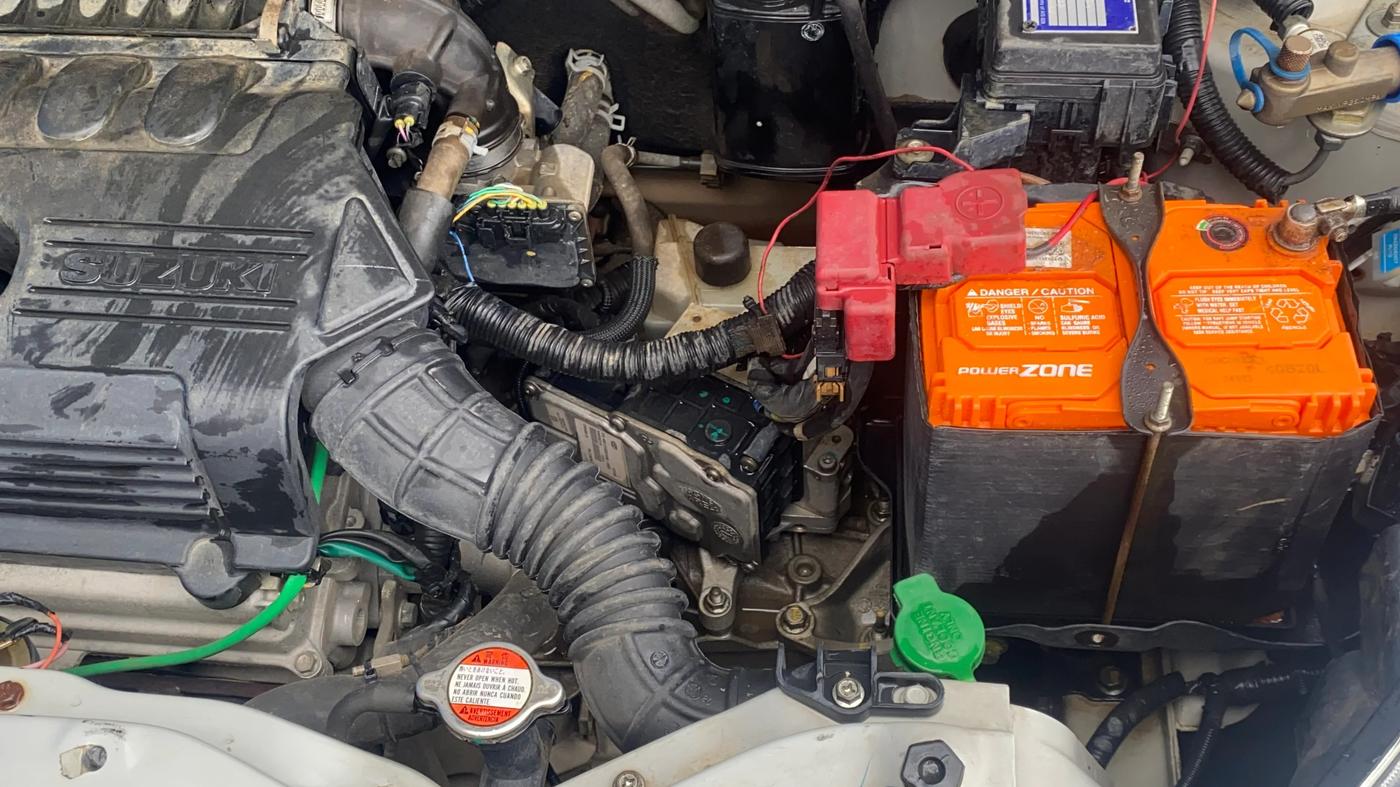 2021 Maruti Celerio ZXI AMT, CNG, Automatic, 46,231 km, Engine View - Left