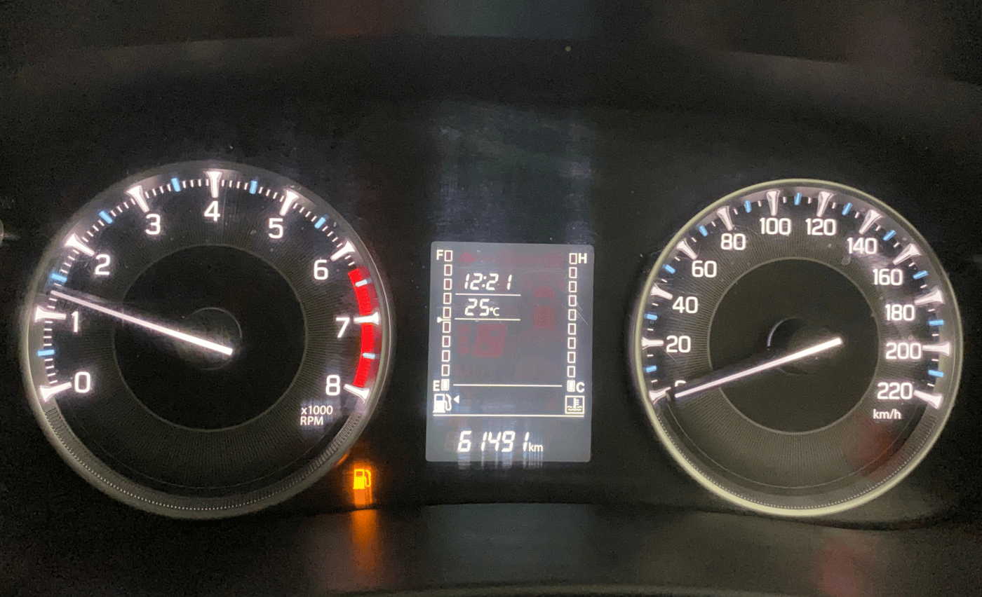 2023 Maruti FRONX DELTA PLUS 1.2MT, Petrol, Manual, 61,451 km, Odometer Image