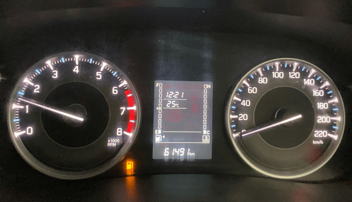 2023 Maruti FRONX DELTA PLUS 1.2MT, Petrol, Manual, 61,451 km, Odometer Image