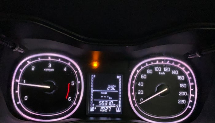2017 Maruti Vitara Brezza ZDI, Diesel, Manual, 55,290 km, Odometer Image