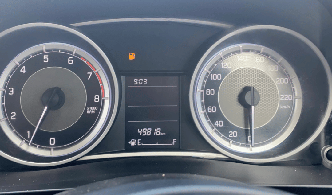 2020 Maruti Dzire VXI, Petrol, Manual, 49,951 km, Odometer Image