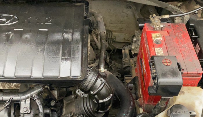 2015 Hyundai Grand i10 ASTA 1.2 KAPPA VTVT, Petrol, Manual, 85,490 km, Engine View - Left