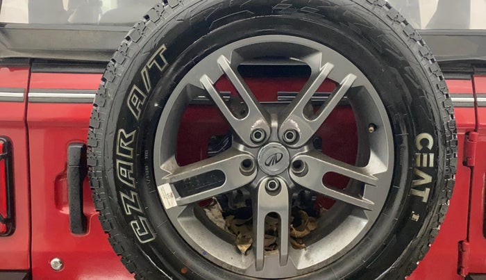 2021 Mahindra Thar LX  P 4WD AT CONVERTIBLE, Petrol, Automatic, 9,879 km, Spare Tyre