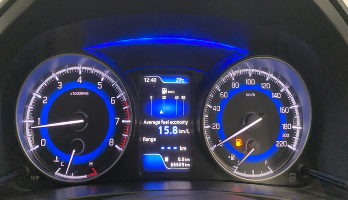 2021 Maruti Baleno ZETA PETROL 1.2, Petrol, Manual, 66,594 km, Odometer Image