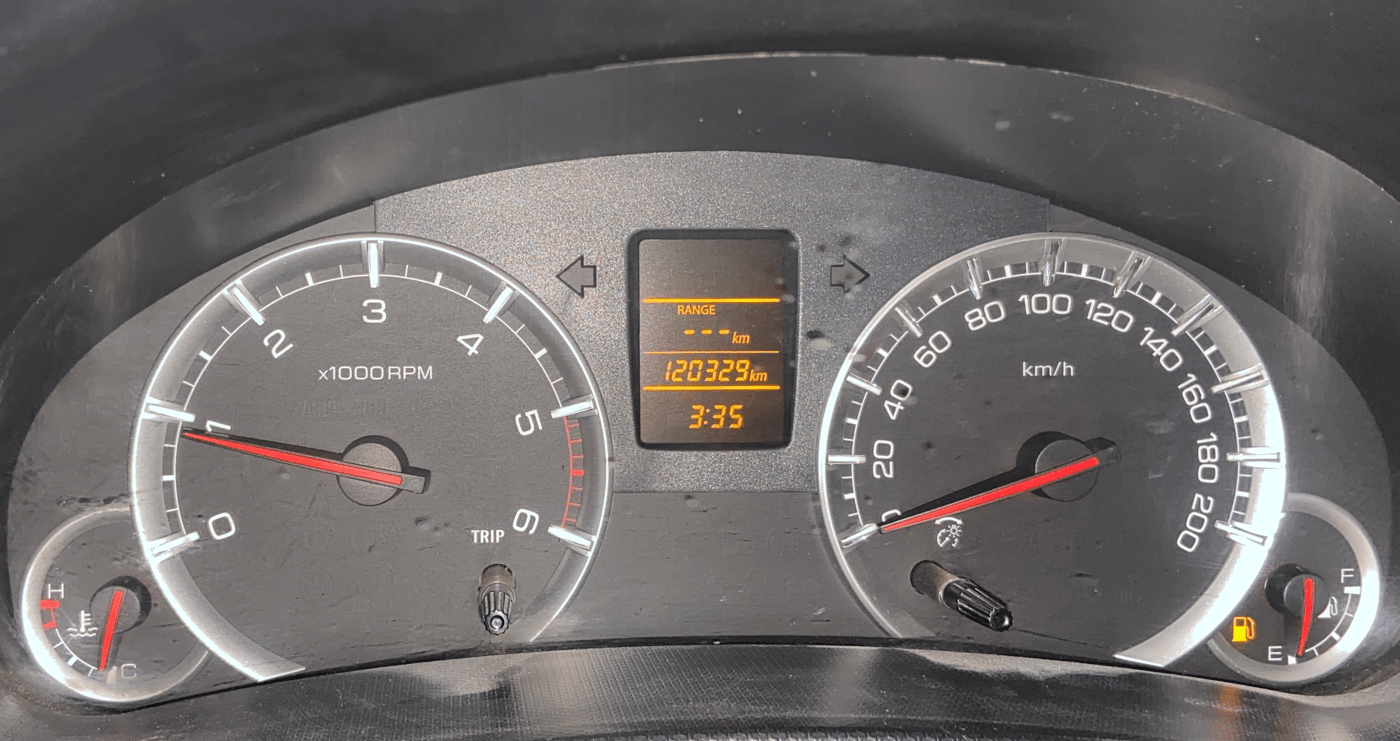 2013 Maruti Swift VDI, Diesel, Manual, 1,20,370 km, Odometer Image