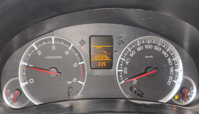 2013 Maruti Swift VDI, Diesel, Manual, 1,20,370 km, Odometer Image