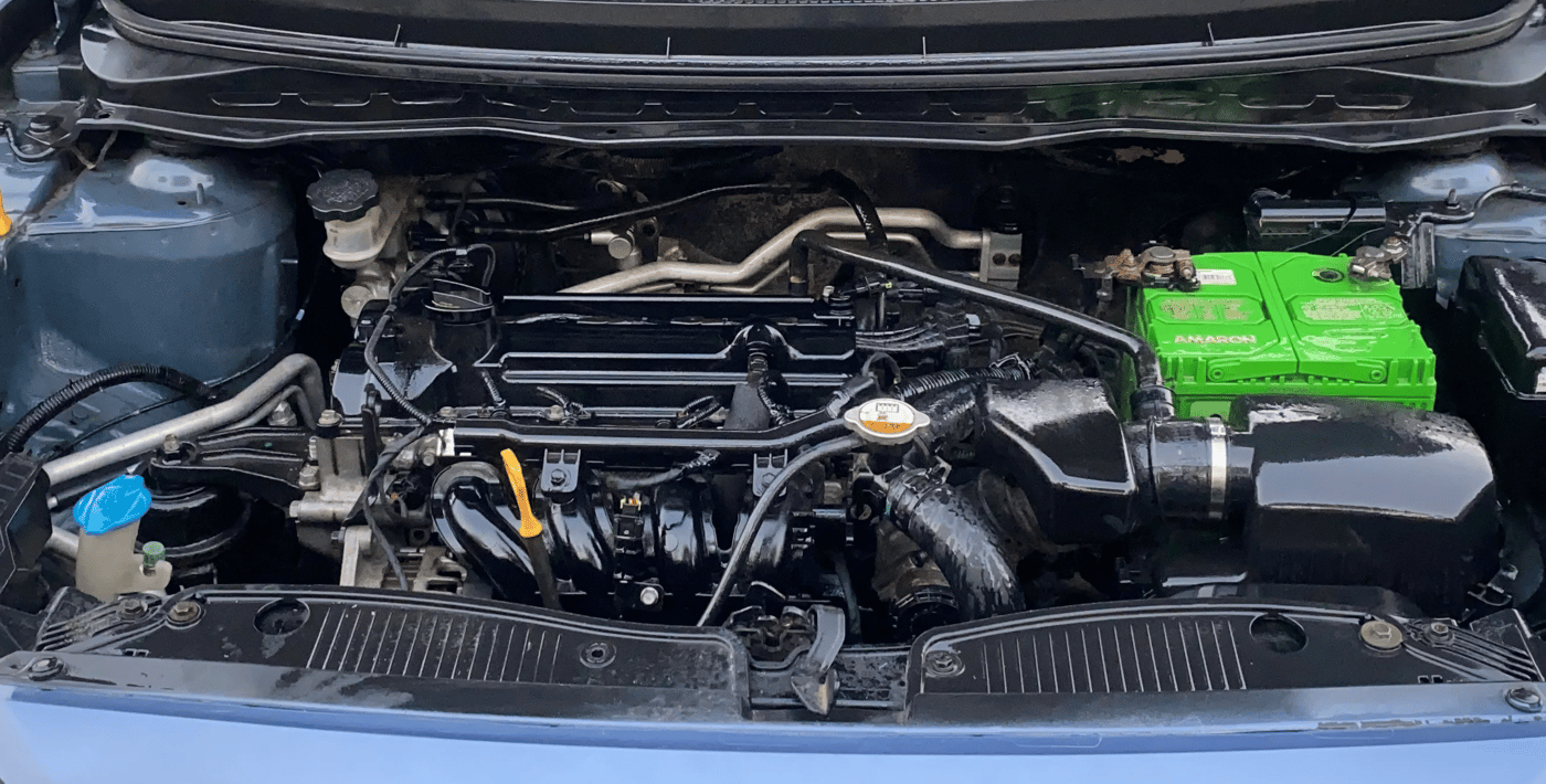 2013 Hyundai i20 MAGNA (O) 1.2, Petrol, Manual, 1,07,680 km, Engine View