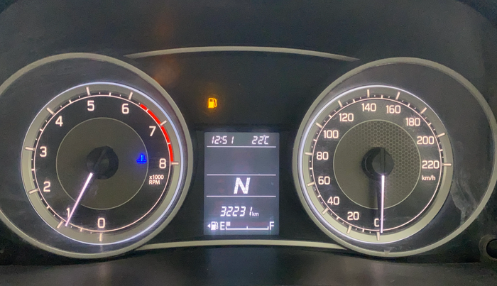 2017 Maruti Dzire ZXI AMT, Petrol, Automatic, 32,231 km, Odometer Image