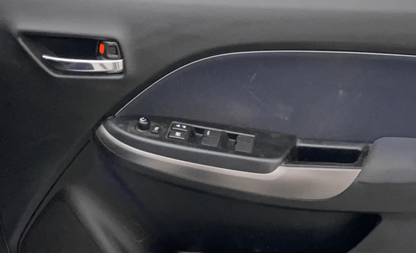 2021 Toyota Glanza G CVT, Petrol, Automatic, 58,419 km, Driver Side Door Panels Control