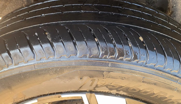 2021 Renault Kiger RXZ MT, Petrol, Manual, 46,377 km, Right Rear Tyre Tread