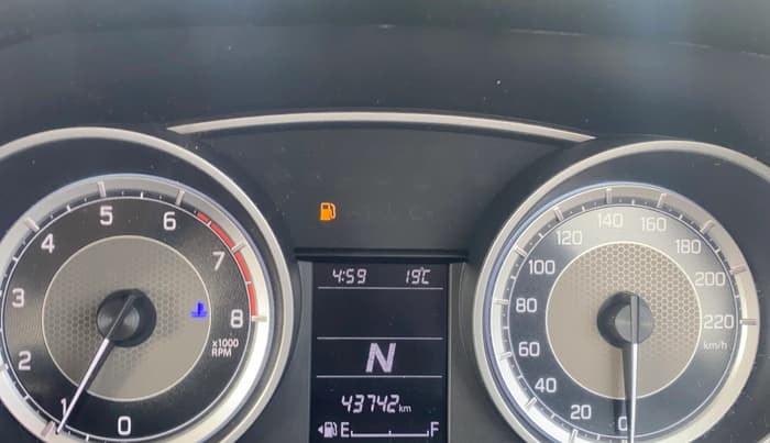 2018 Maruti Dzire VXI AMT, Petrol, Automatic, 43,742 km, Odometer Image
