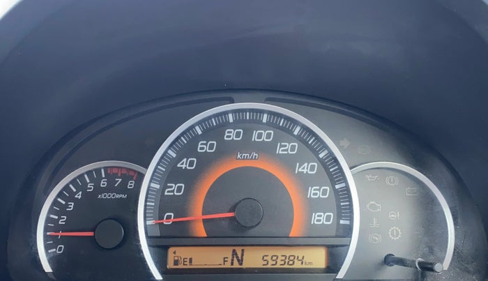 2016 Maruti Wagon R 1.0 VXI, Petrol, Manual, 59,341 km, Odometer Image