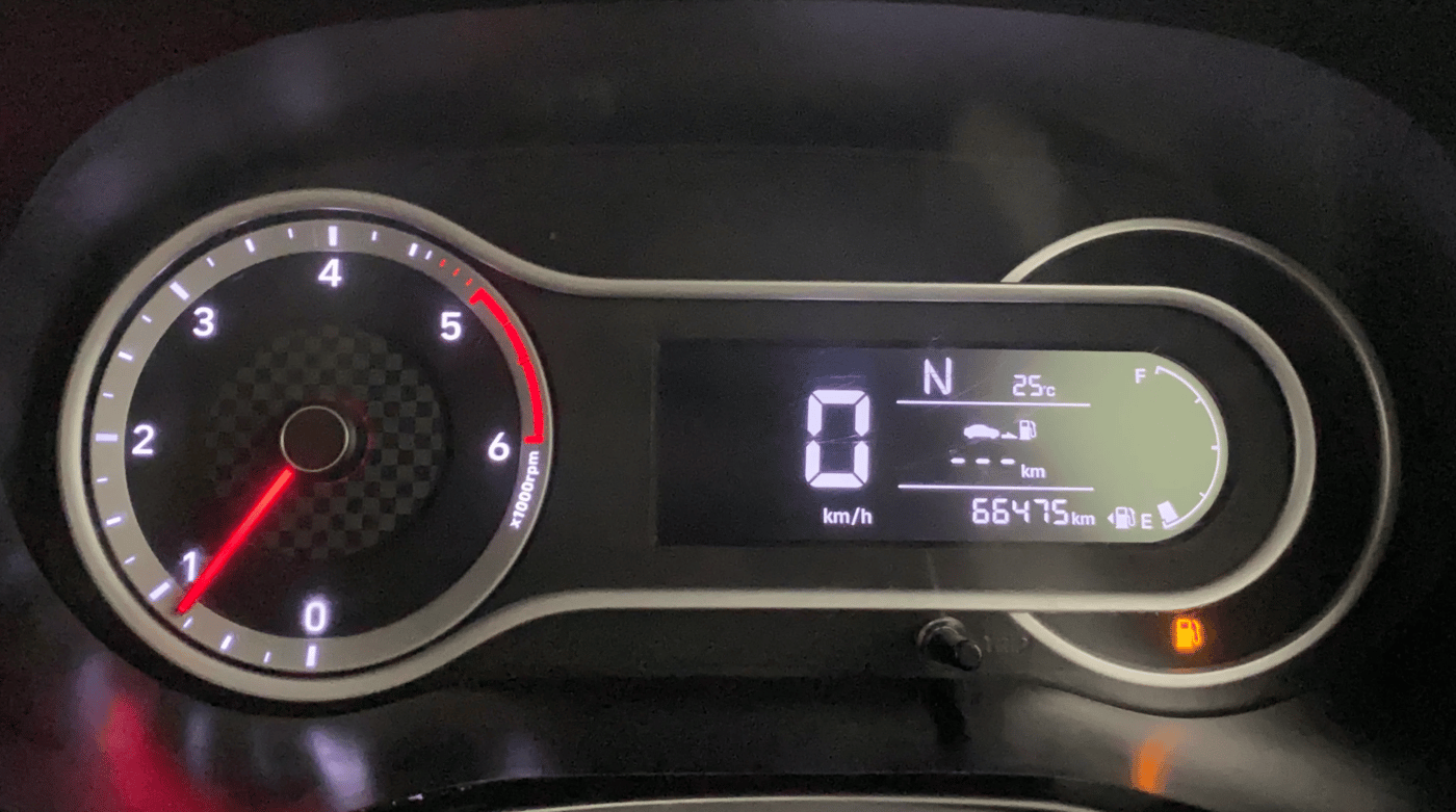 2020 Hyundai AURA SX PLUS 1.2 AMT CRDI, Diesel, Automatic, 66,459 km, Odometer Image