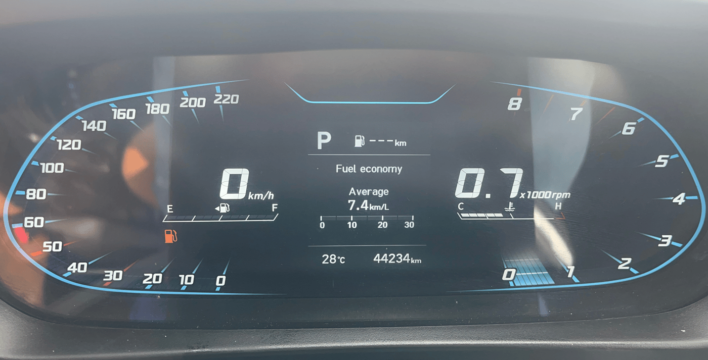 2023 Hyundai NEW I20 Sportz 1.2 IVT, Petrol, Automatic, 44,303 km, Odometer Image