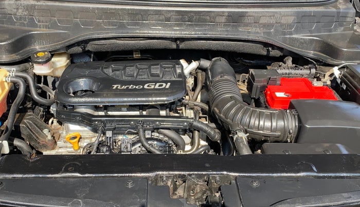 2021 KIA SONET HTX 1.0 IMT, Petrol, Manual, 52,216 km, Engine View