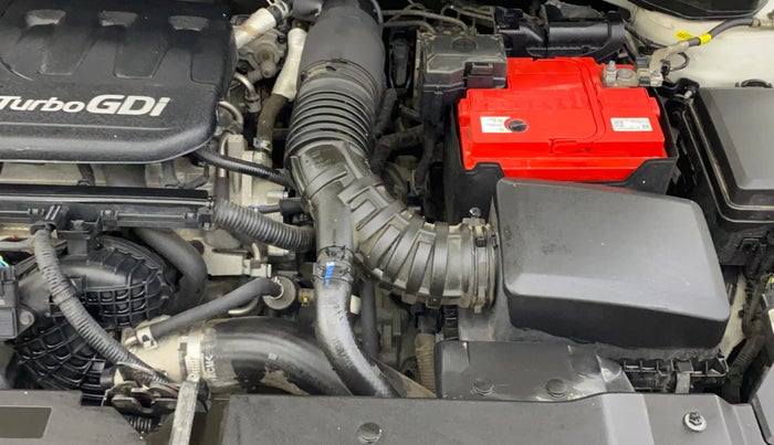 2021 Hyundai NEW I20 ASTA (O) 1.0 TURBO GDI DCT, Petrol, Automatic, 27,728 km, Engine View - Left