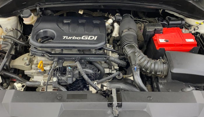 2021 Hyundai NEW I20 ASTA (O) 1.0 TURBO GDI DCT, Petrol, Automatic, 27,728 km, Engine View