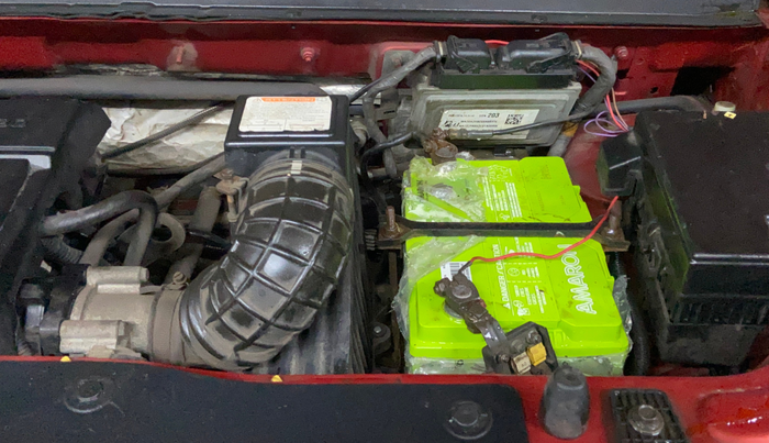 2016 Mahindra Kuv100 K4 6 STR, Petrol, Manual, 53,851 km, Engine View - Left