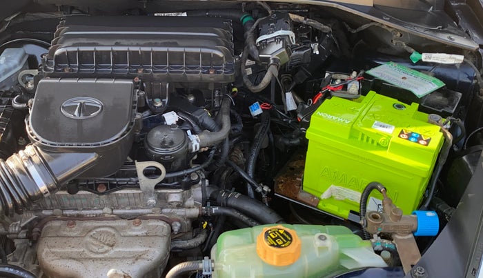 2019 Tata TIGOR XZ PETROL, CNG, Manual, 72,263 km, Engine View - Left