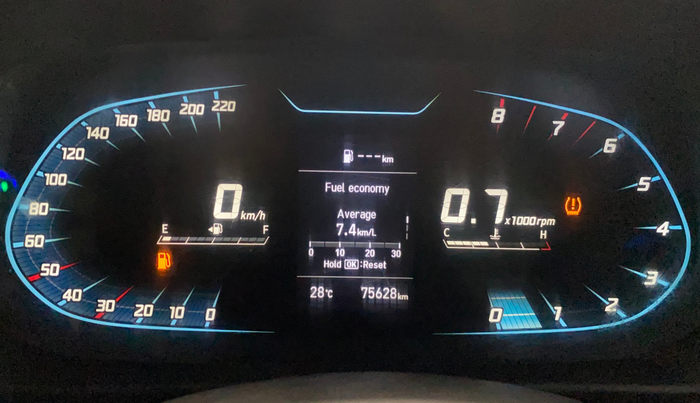 2022 Hyundai NEW I20 ASTA (O) 1.2 MT, Petrol, Manual, 75,602 km, Odometer Image