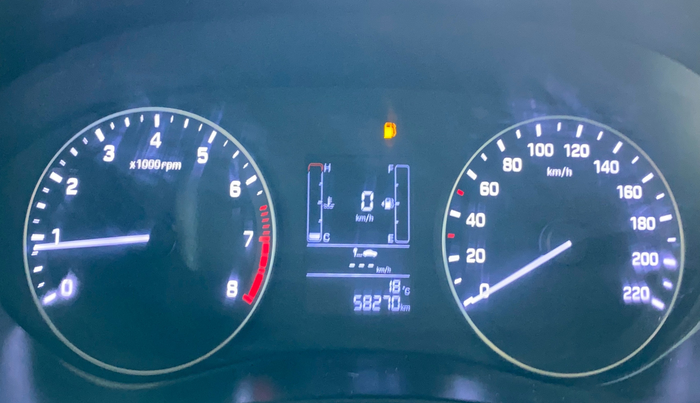 2016 Hyundai Elite i20 MAGNA 1.2, Petrol, Manual, 58,253 km, Odometer Image