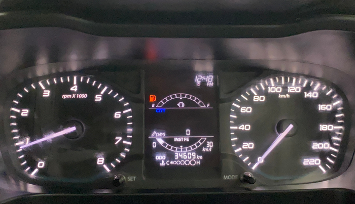 2021 Tata ALTROZ XM DIESEL, Diesel, Manual, 34,587 km, Odometer Image