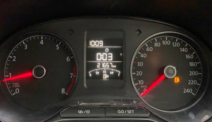 2018 Volkswagen Polo COMFORTLINE 1.0L MPI, Petrol, Manual, 21,614 km, Odometer Image