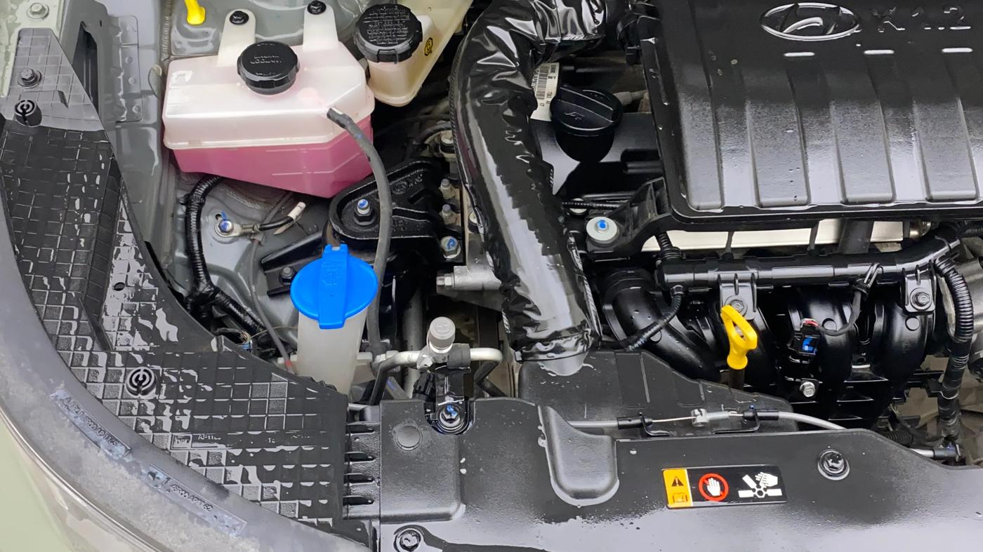 2023 Hyundai EXTER SX(O) CONNECT 1.2 AMT, Petrol, Automatic, 36,887 km, Engine View - Right