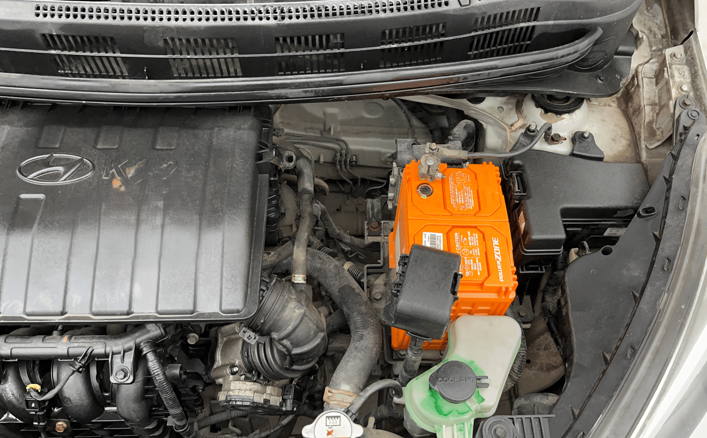 2015 Hyundai Xcent S 1.2, Petrol, Manual, 44,964 km, Engine View - Left