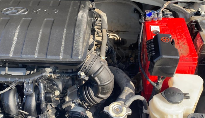 2017 Hyundai Grand i10 SPORTZ 1.2 KAPPA VTVT, Petrol, Manual, 80,359 km, Engine View - Left