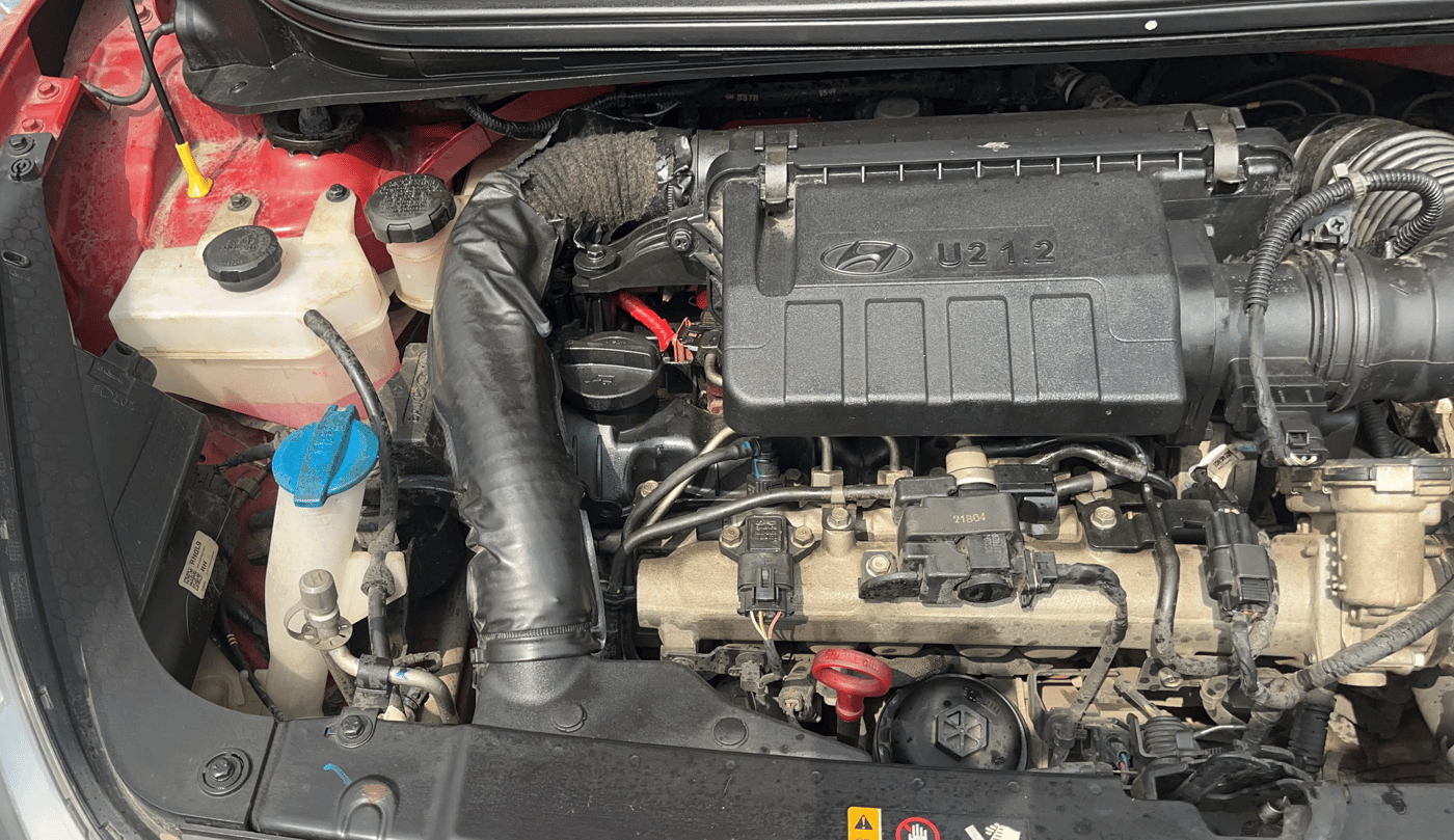 2021 Hyundai GRAND I10 NIOS SPORTZ U2 AMT 1.2 CRDI, Diesel, Automatic, 28,145 km, Engine View - Right