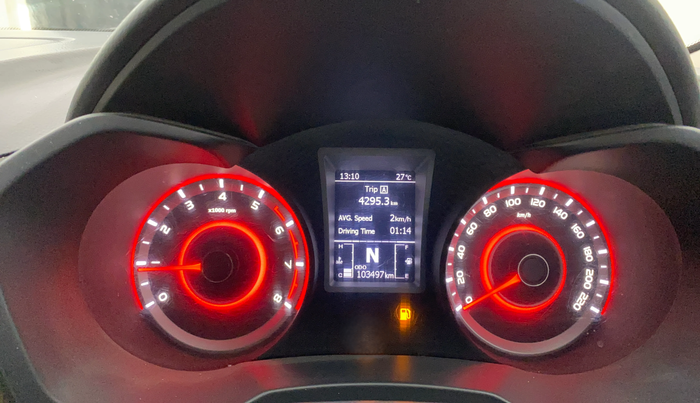 2020 Mahindra XUV300 W8 (O) 1.2 PETROL, Petrol, Manual, 1,03,497 km, Odometer Image