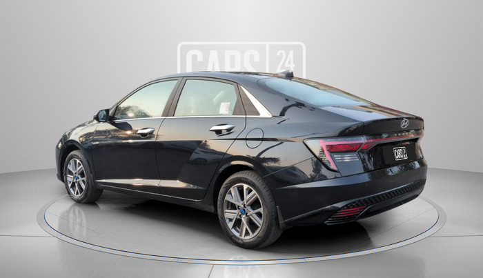 2024 Hyundai Verna  SX 1.5 MPI IVT, Petrol, Automatic, 4,035 km, Left Back Diagonal