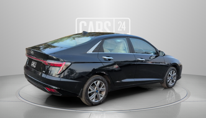 2024 Hyundai Verna  SX 1.5 MPI IVT, Petrol, Automatic, 4,035 km, Right Back Diagonal