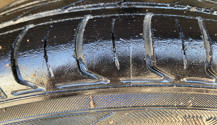 2023 Hyundai EXTER SX 1.2 CNG MT, CNG, Manual, 1,01,815 km, Right Rear Tyre Tread