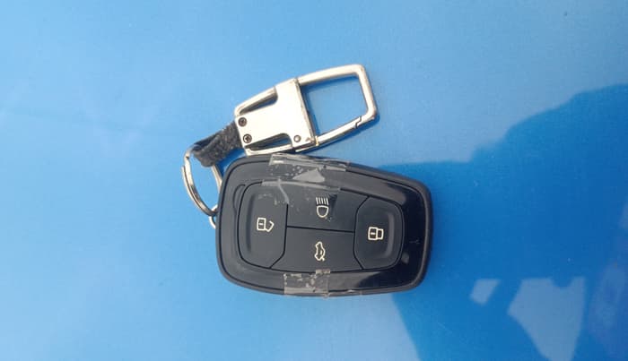 2021 Tata NEXON XZ PLUS PETROL SUNROOF, Petrol, Manual, 53,113 km, Key Close Up