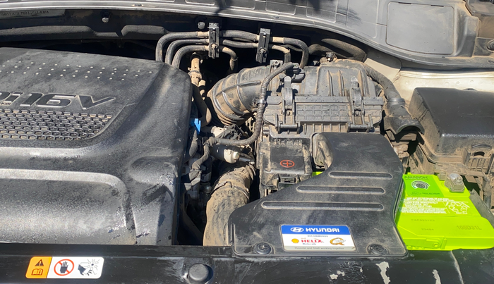 2015 Hyundai Santa Fe 4 WD AT, Diesel, Automatic, 81,011 km, Engine View - Left