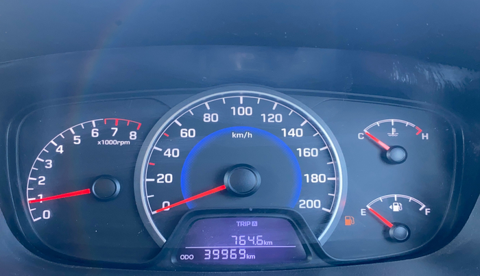 2016 Hyundai Grand i10 MAGNA 1.2 KAPPA VTVT, Petrol, Manual, 39,921 km, Odometer Image