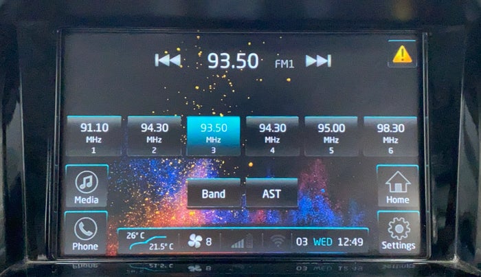2019 Mahindra XUV500 W9, Diesel, Manual, 38,535 km, Touchscreen Infotainment System