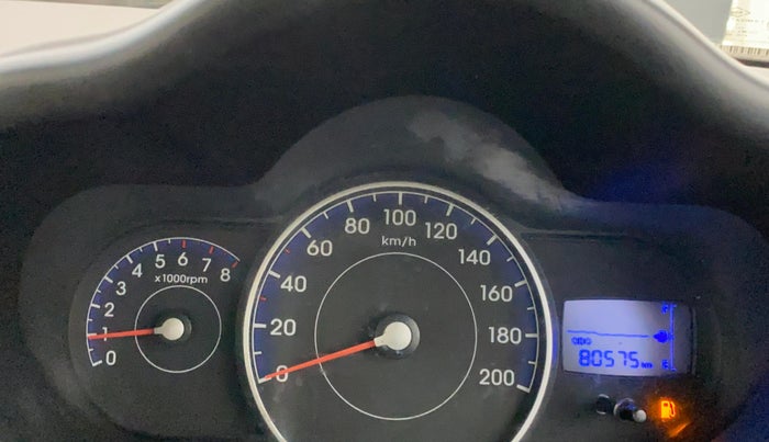 2014 Hyundai i10 SPORTZ 1.1, Petrol, Manual, 80,529 km, Odometer Image