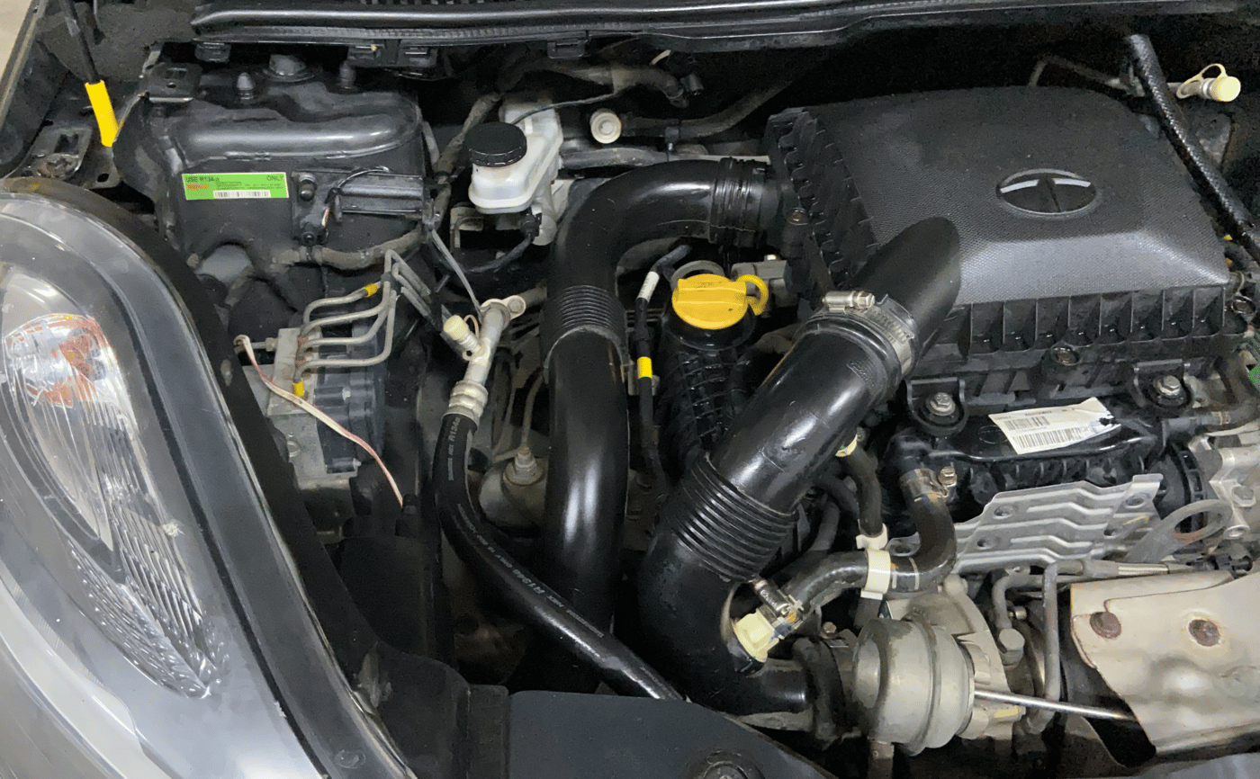 2017 Tata NEXON XM PETROL, Petrol, Manual, 50,490 km, Engine View - Right