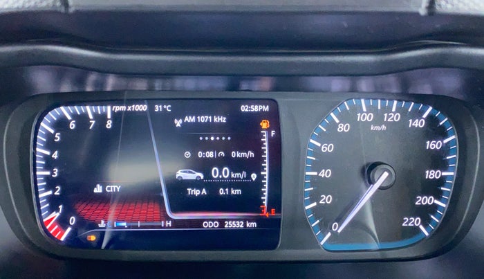 2020 Tata ALTROZ XZ 1.2, Petrol, Manual, 25,745 km, Odometer Image