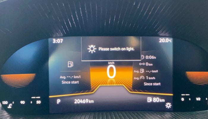 2022 Skoda SLAVIA STYLE 1.0L TSI AT, Petrol, Automatic, 20,469 km, Odometer Image