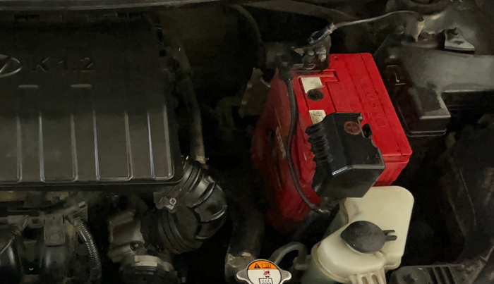 2017 Hyundai Grand i10 SPORTZ 1.2 KAPPA VTVT, Petrol, Manual, 32,518 km, Engine View - Left