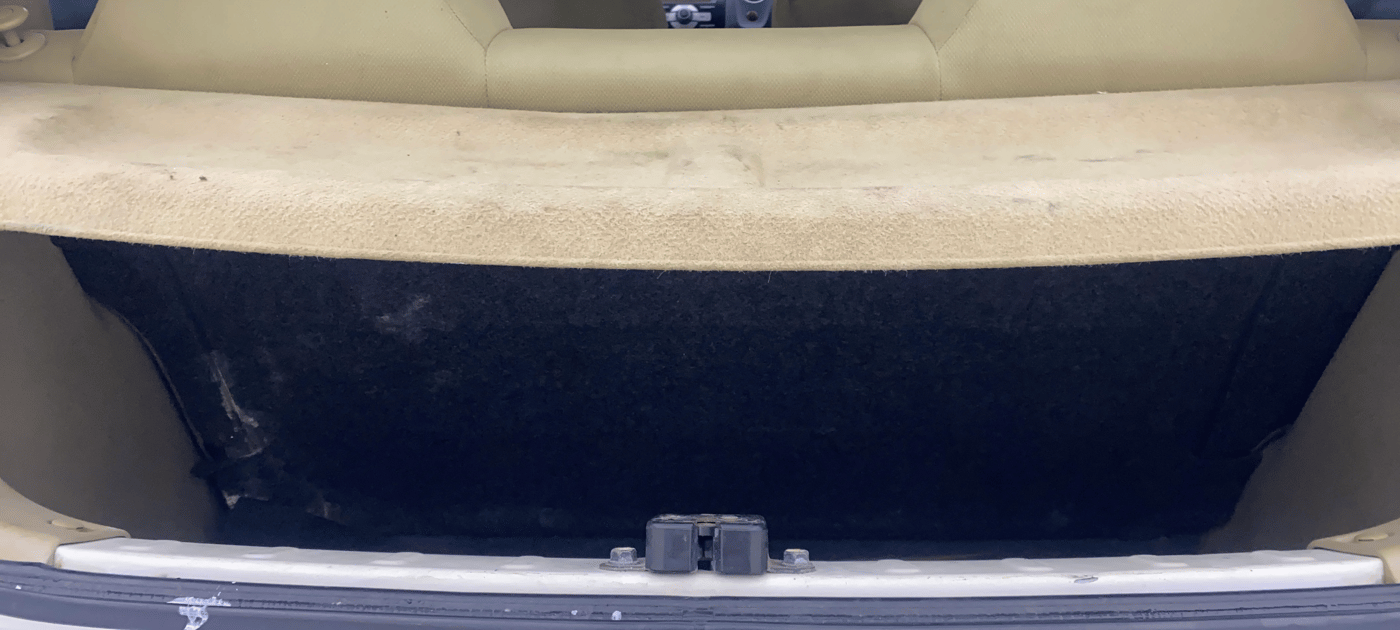 2014 Honda Brio VX AT, Petrol, Automatic, 1,03,862 km, Boot Inside