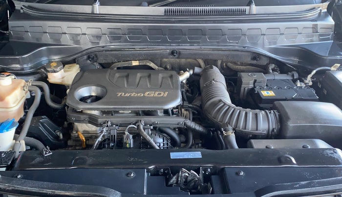 2022 KIA SONET HTX 1.0 IMT, Petrol, Manual, 74,033 km, Engine View