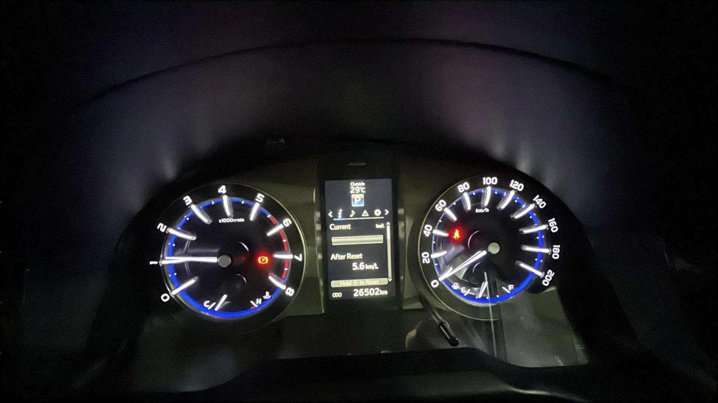 2022 Toyota Innova Crysta 2.7 ZX AT 7 STR, Petrol, Automatic, 26,503 km, Odometer Image