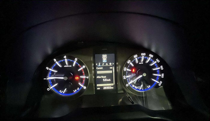 2022 Toyota Innova Crysta 2.7 ZX AT 7 STR, Petrol, Automatic, 26,503 km, Odometer Image