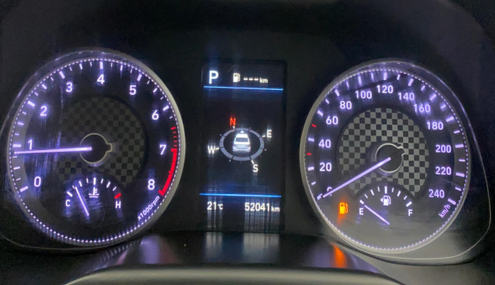 2021 Hyundai New Elantra 2.0 SX(O) AT PETROL, Petrol, Automatic, 52,041 km, Odometer Image